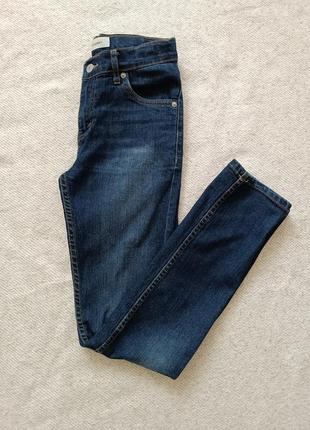 Женские/подростковые джинсы скинни levi's2 фото