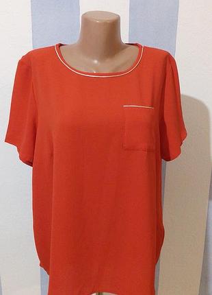 Красивуча яскрава блуза велиаий розмір стан нової