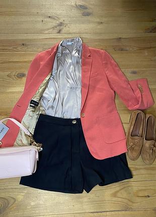 Пиджак massimo dutti (лосось, salmon)
