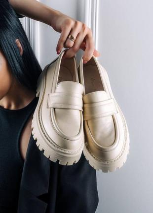 Лофери nina❤️mi натуральна шкіра