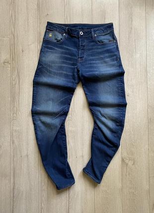 G-star arc 3d slim синие качественные джинсы2 фото