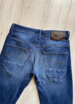 G-star arc 3d slim синие качественные джинсы4 фото