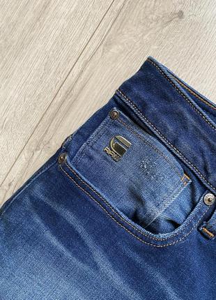 G-star arc 3d slim синие качественные джинсы6 фото
