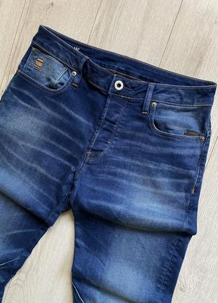 G-star arc 3d slim синие качественные джинсы3 фото