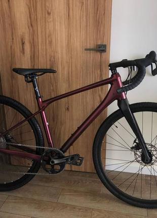 Гравійний велосипед merida silex 300 dark red