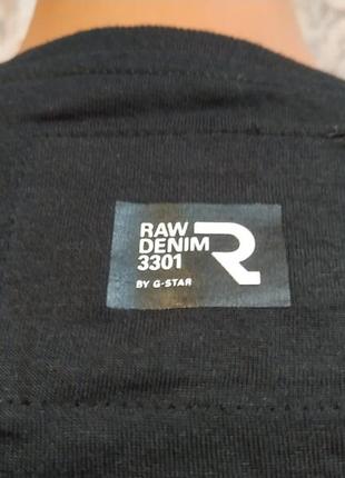 G-star raw женская футболка размер xl черного цвета5 фото
