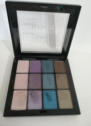 Nyx professional makeup тени палетка 12 кольорів3 фото