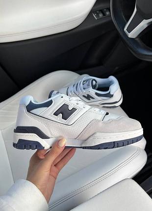 New balance 550 white navy