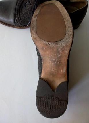 Кожаные туфли ixos р.38,55 фото