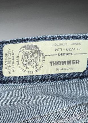 Джинсы diesel thommer slim skinny8 фото