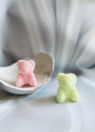 Натуральное мыло ручной работы "мишка" подарок