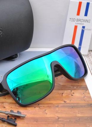 Чоловічі сонцезахисні дзеркальні окуляри маска ted browne polarized