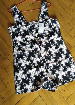 🌸🌸🌸легесенький ромпер комбинезон шорты на лето,м