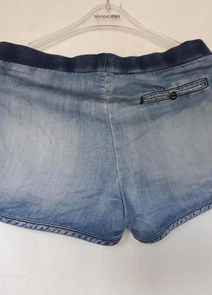 Женские джинсовые шорты короткие брендовые синие blue rebel2 фото