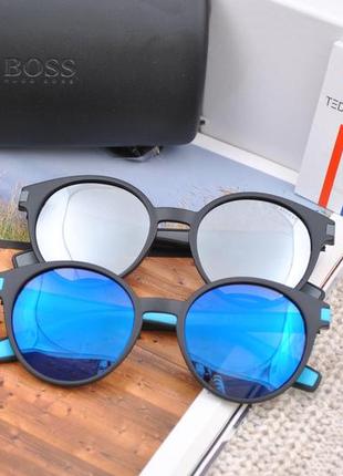 Солнцезащитные круглые стильные очки ted browne polarized unisex tb3428 фото