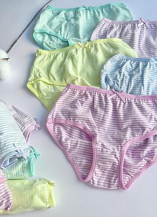 Труси у різнокольорову смужку