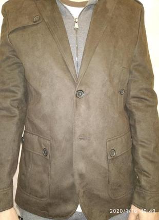 Мужской элегантный пиджак зара,54 размер3 фото