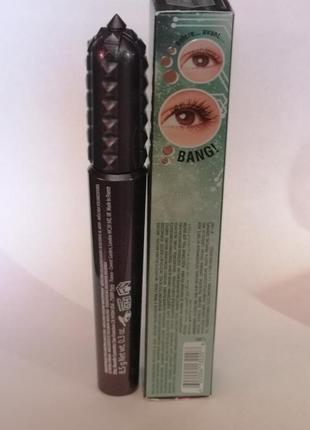 Водойстойкая объемная тушь для ресниц benefit badgal bang! waterproof mascara, 8,5 гр.4 фото