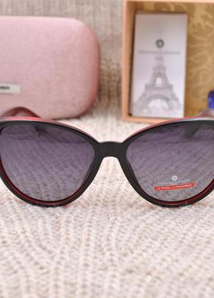 Красивые солнцезащитные женские очки christian lafayette polarized классические4 фото