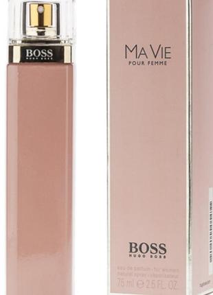 Оригинальный hugo boss boss ma vie pour femme 75 ml ( хьюго бос ма ресницы ) парфюмированная вода