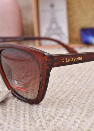 Красивые солнцезащитные женские очки christian lafayette polarized классические2 фото