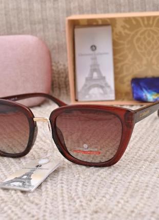 Красивые солнцезащитные женские очки christian lafayette polarized классические1 фото