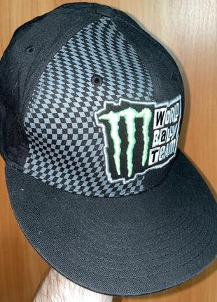 Бейсболка dc shoes monster energy wrt, оригинал, размер s/m5 фото