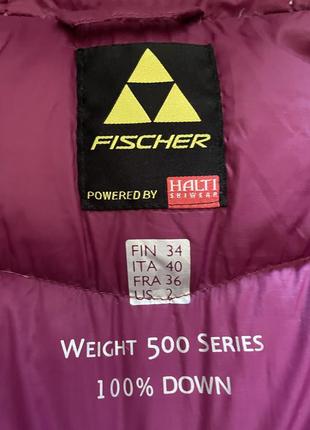 Пуховик fischer 500 series pack down jacket, оригинал, размер s/m4 фото