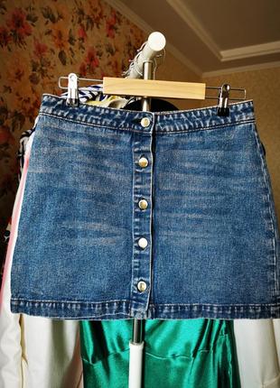 Юбка джинсовая женская tally weijl