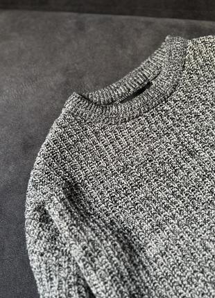 Вязаный свитер atmosphere серый2 фото