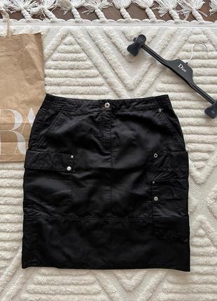 Стильная шелковая юбка юбка marccain оригинал2 фото