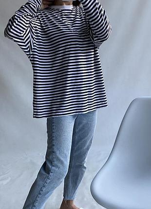 Реглан кофта в полоску 4