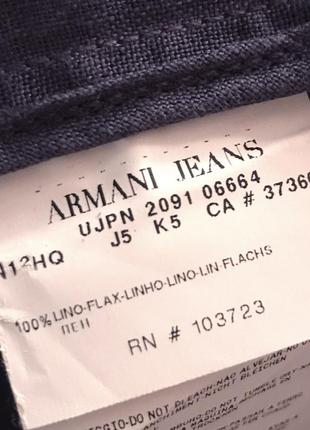 Armani jeans  жакет із 100% льону10 фото