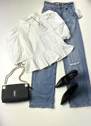 Красивая блуза от na-kd (коттон)