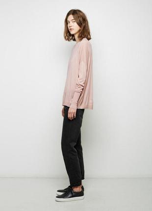 Acne studios шерстяной мериносовый джемпер свитер в стиле оверсайз beige pink /4799/4 фото