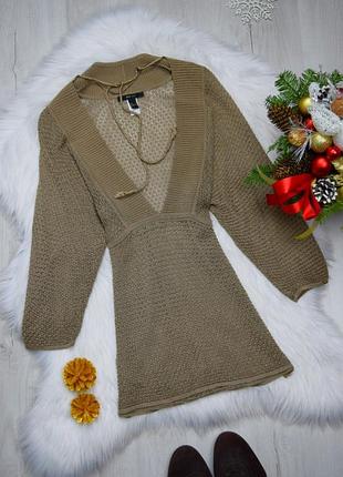 В'язана кофта реглан светр кроше