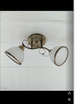 Люстра на 2 плафони