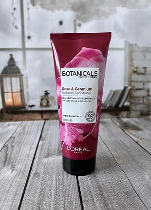 Бальзам l’oreal paris botanicals fresh care роза и герань, эликсир сияния, для...