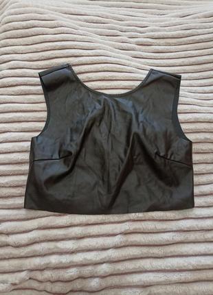 Топ з екошкіри ivyrevel,p.xs