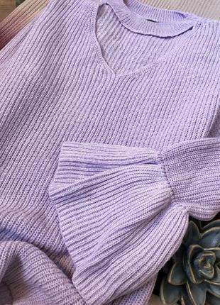 🔥 распродаж 🔥 красивый лавандовый светер primark2 фото