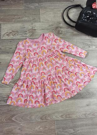 Платье с длинным рукавом matalan 5-6 лет, будет раньше 4-5