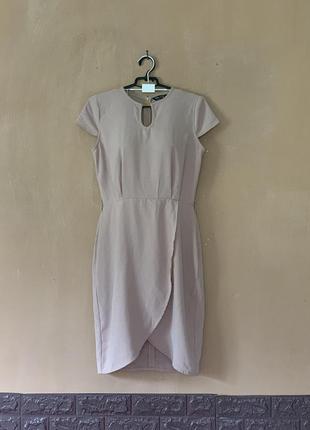 Платье платье размер s юбка на запах