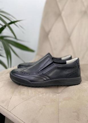 Балетки шкіряні оригінал ecco junior street 733853 рр.35