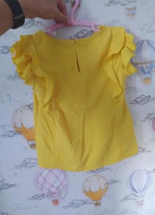Шикарная блузка для девочки2 фото