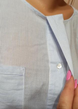 Котонова легенька блузка хб на довгому рукаві 565 фото