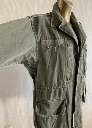 Вінтажна військова куртка paris 1968 раріте чоловіча2 фото