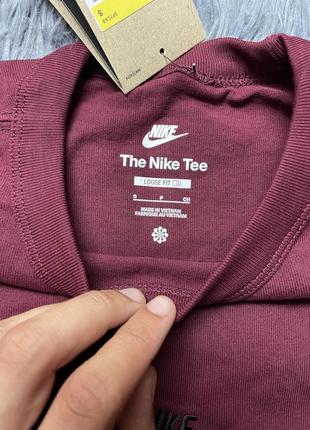 Nike футболка с вышитым логотипом новая с биркой в упаковке9 фото