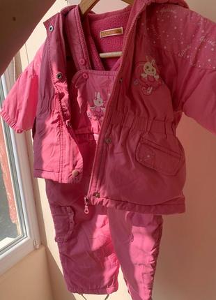 Теплая курточка и комбинезон🎀