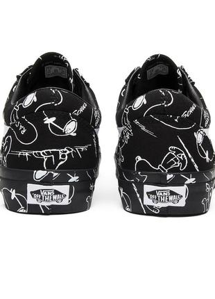 Vans old skool peanuts snoopy black кроссовки кеды 382 фото