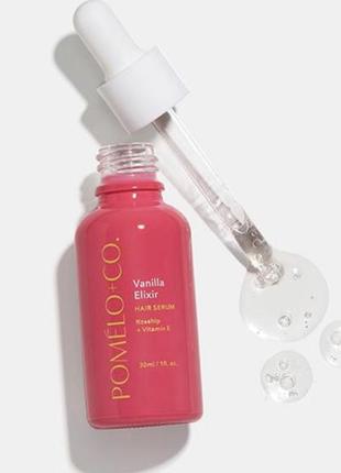 Pomélo + co vanilla elixir hair serum - inci beauty